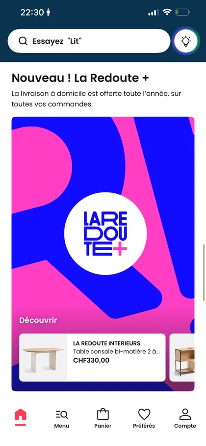 New homepage, screen 4